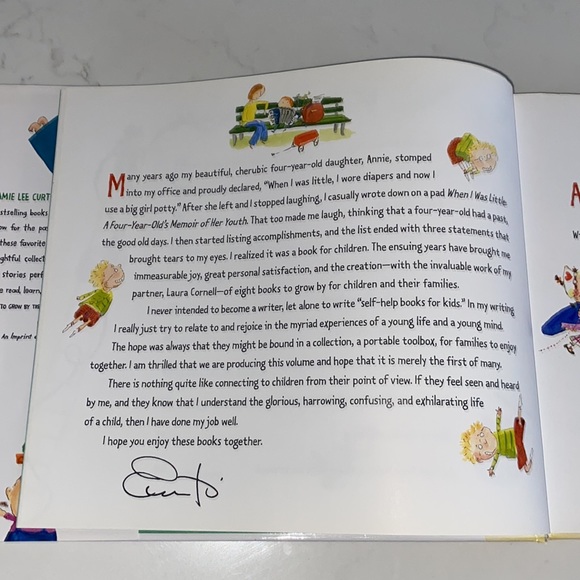 Jamie Lee Curtis Books to Grow By Treasury Songs CD Hardcover Children’s Book - Picture 5 of 14